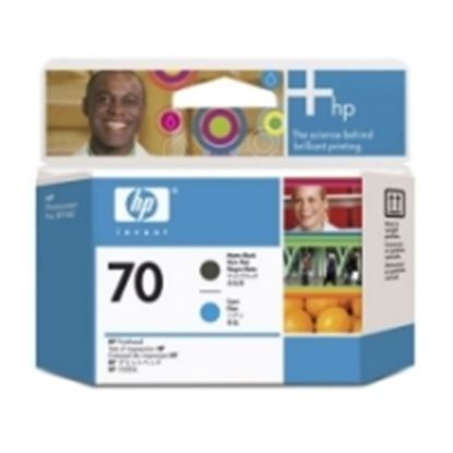 Imagen de HEWLETT PACKARD - HP CABEZAL NEGRO MATTE/CYAN TINTA AMPLIO FORMATO C9404A