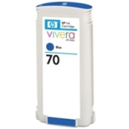 Imagen de HEWLETT PACKARD - HP 70 PIGMENTO AZUL 130ML TINTA AMPLIO FORMATO C9458A