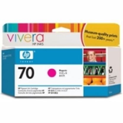 Imagen de HEWLETT PACKARD - HP 70 PIGMENTO MAGENTA 130ML TINTA AMPLIO FORMATO C9453A