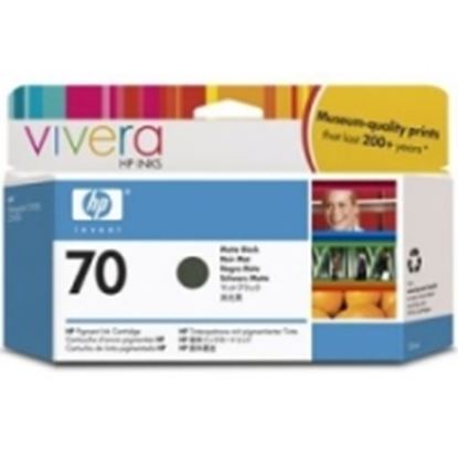 Imagen de HEWLETT PACKARD - HP 70 PIG NEGRO MATTE 130ML TINTA AMPLIO FORMATO C9448A