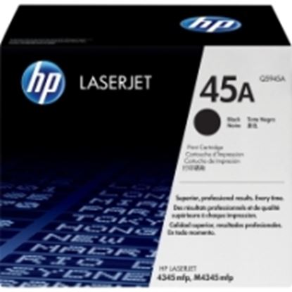 Imagen de HEWLETT PACKARD - TONER NEGRO HP 45A RENDIMIENTO 18000POIGS Q5945A