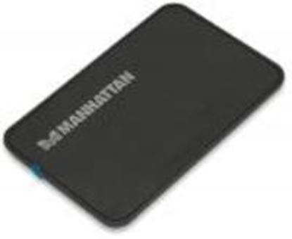 Imagen de MANHATTAN - GABINETE HDD 2.5 SATA, USB V2.0 NEGRO                                 