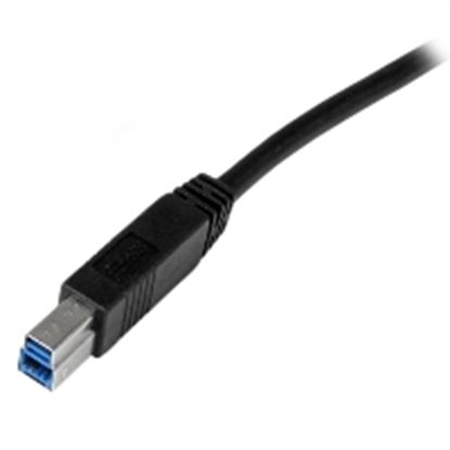 Imagen de STARTECH - CABLE 1M USB 3.0 USB B MACHO A USB A MACHO CERTIFICADO SS .