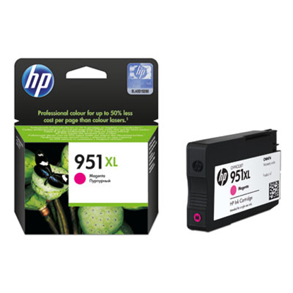 Imagen de HEWLETT PACKARD - TINTA MAGENTA HP 951XL RENDIMIENTO 1500POIGS CN047AL