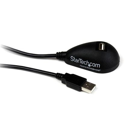 Imagen de PAQ. C/2 - STARTECH - CABLE 1.5M EXTENSION ALARGADOR USB 2.0 DE ESCRITORIO MACHO .