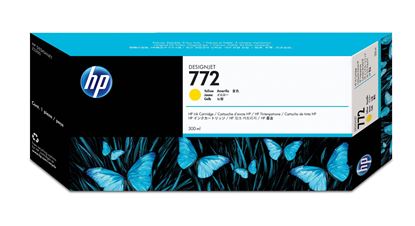 Imagen de HEWLETT PACKARD - HP 772 AMARILLO 300ML TINTA AMPLIO FORMATO CN630A