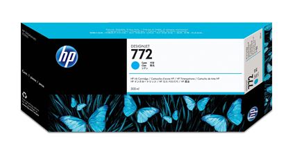 Imagen de HEWLETT PACKARD - HP 772 CYAN 300ML TINTA AMPLIO FORMATO CN636A