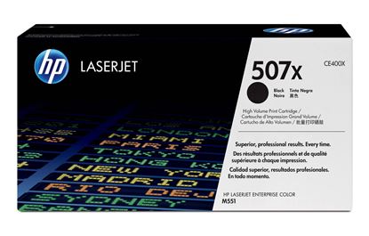 Imagen de HEWLETT PACKARD - TONER 507X COLOR LASERJET NEGR 0