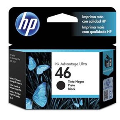 Imagen de HEWLETT PACKARD - TINTA NEGRA HP 46 0