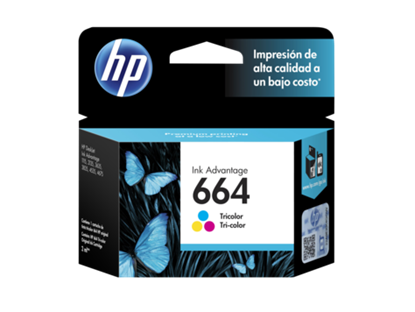 Imagen de HEWLETT PACKARD - TINTA TRI-COLOR HP 664 0