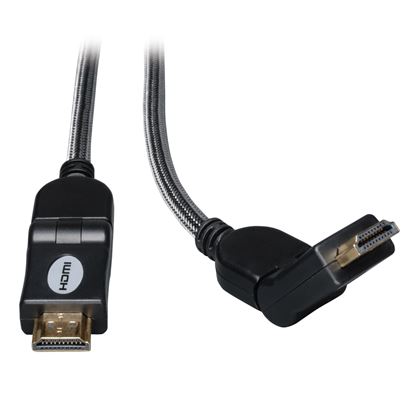 Imagen de TRIPLITE - CABLE HDMI C/ CONECTORES GIRAT ORIOS HD 4KX2K C/AUDIO M/M 3.05M