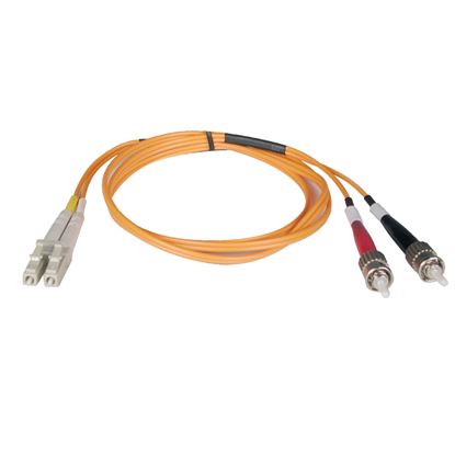 Imagen de TRIPLITE - CABLE PATCH FIBRA DUPLEX MULTIMODO 62.5/125 LC/ST 3M .