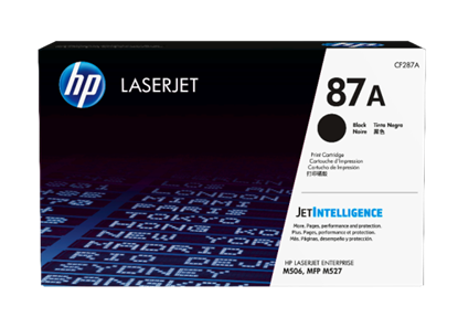 Imagen de HEWLETT PACKARD - HP 87A BLACK LASERJET TONER CARTRIDGE CF287A