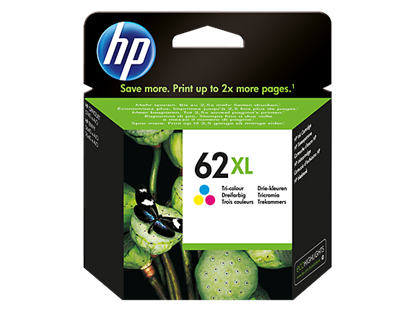 Imagen de HEWLETT PACKARD - TINTA TRI-COLOR HP 62XL C2P07AL