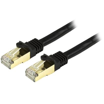 Imagen de STARTECH - CABLE DE RED ETHERNET CAT6A BL LINDADO DE 4.5M NEGRO