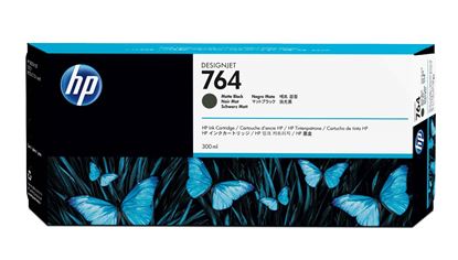 Imagen de HEWLETT PACKARD - HP 764 NEGRO MATTE 300ML TINTA AMPLIO FORMATO C1Q16A