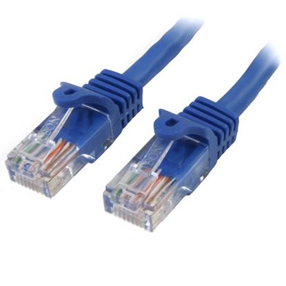 Imagen de STARTECH - CABLE DE RED DE 10M AZUL CAT5E E ETHERNET SIN ENGANCHE