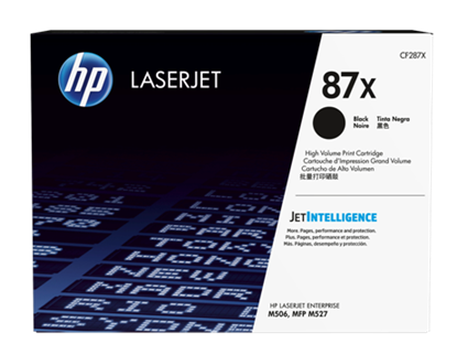 Imagen de HEWLETT PACKARD - HP LASERJET 87X BLACK TONER CARTRIDGE