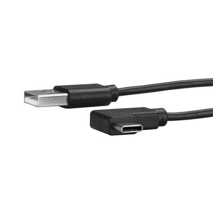 Imagen de STARTECH - CABLE 1M USB-A A USB-C ACODADO A LA DERECHA USB A USB TIPO C