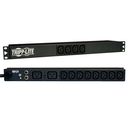 Imagen de TRIPLITE - PDU MONOFASICO BASICO 1.6-3.8K 16A 100-240V INSTALACION 1U EN RAC