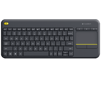 Imagen de LOGITECH - TECLADO LOGITECH K400 PLUS TOUC INALAMBRICO UNIFYING WIN7/WIN8