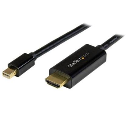 Imagen de STARTECH - CABLE ADAPTADOR MINI DISPLAYPO RT A HDMI 3M 4K 30HZ