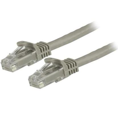 Imagen de PAQ. C/2 - STARTECH - CABLE 3M GRIS DE RED GIGABIT CAT6 ETHERNET RJ45 SNAGLESS