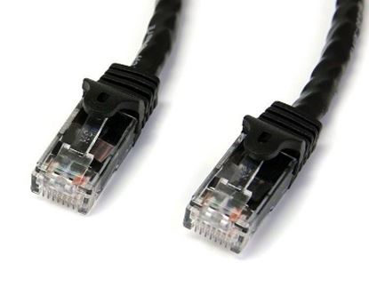 Imagen de STARTECH - CABLE DE RED ETHERNET 5M CAT6 RJ45 SNAGLESS GIGABIT NEGRO