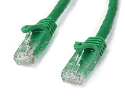 Imagen de PAQ. C/2 - STARTECH - CABLE 3M VERDE DE RED GIGABIT CAT6 ETHERNET RJ45 SNAGLESS