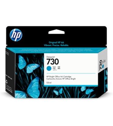 Imagen de HEWLETT PACKARD - HP 730 CYAN 130ML TINTA AMPLIO FORMATO P2V62A