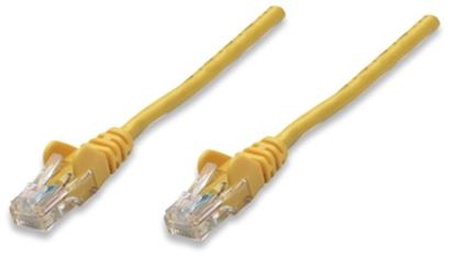 Imagen de PAQ. C/2 - INTELLINET - CABLE PATCH  3.0M(10.0F) CAT 5E UTP AMARILLO