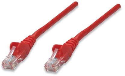 Imagen de PAQ. C/5 - IC - CABLE DE RED PATCH CAT6 RJ45 1.0M ROJO