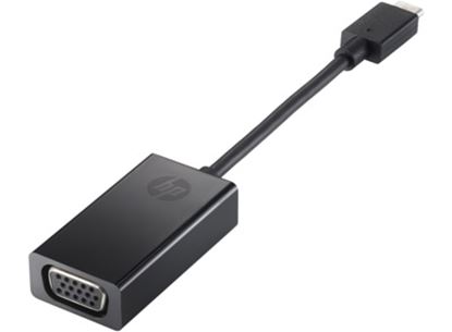 Imagen de HEWLETT PACKARD - ADAPTADOR DE VIDEO HP USB-C A VGA HEMBRA NEGRO 1YW