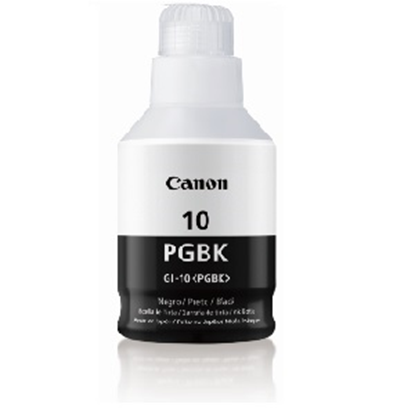 Imagen de CANON - BOTELLA DE TINTA GI-10 PGBK NEGRO 170ML SERIE G TERCERA GENER