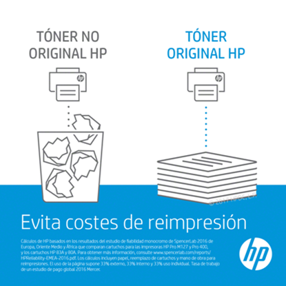 Imagen de HEWLETT PACKARD - HP 206A BLACK TONER CRTG RENDIMIENTO 1 350 POIGINAS