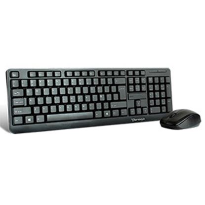 Imagen de VORAGO - KIT TECLADO Y MOUSE VORAGO KM 302 INALAMBRICO NEGRO