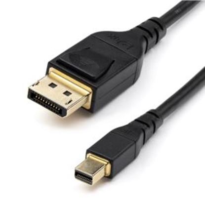 Imagen de STARTECH - CABLE MINI DP A DISPLAYPORT 1 4 DE 1M - 8K 60HZ CERTIFICADO VESA