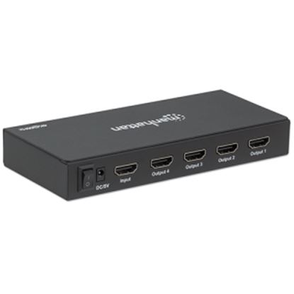 Imagen de IC - VIDEO SPLITTER HDMI 4K 60HZ 3D 4 PTOS DIVISOR DUPLICADOR DE SENAL