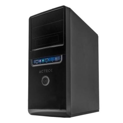 Imagen de ACTECK - GABINETE MEDIA TORRE ATX M-ATX M-ITX USB 2.0 FUENTE 500W ACTECK-I