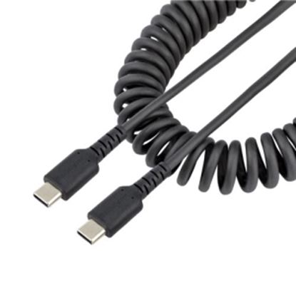 Imagen de STARTECH - CABLE DE 50CM DE CARGA USB C USB TIPO C EN ESPIRAL USB 2.0