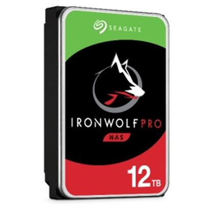 Imagen de SEAGATE - DISCO DURO INTERNO 3.5IN 12TB SATA 7200RPM 256MB IRONWOLF PRO