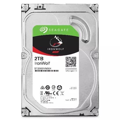 Imagen de SEAGATE - DISCO DURO INTERNO 3.5IN 2TB SATA 5400RPM 256MB 3YR IRONWOLF NAS