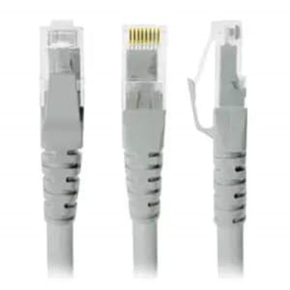 Imagen de PAQ. C/2 - DATA COMPONENTS - CABLE PATCH CAT6 3.0MT 10.0FT GRIS BROBOTIX