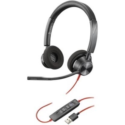 Imagen de HEWLETT PACKARD - HP POLY BLACKWIRE 3320 MICROSOF TEAMS CERTIFIED USB-A HEADSET