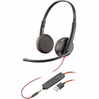 Imagen de HEWLETT PACKARD - HP POLY BLACKWIRE 3225 STEREO USB-A HEADSET