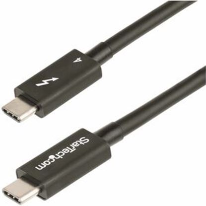 Imagen de STARTECH - CABLE DE 1M THUNDERBOLT 4 40GB 100W CERTIFICADO INTEL