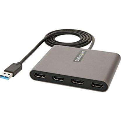 Imagen de STARTECH - ADAPTADOR USB 3.0 A 4X HDMI USB-A A 4 MONITORES - 1080P