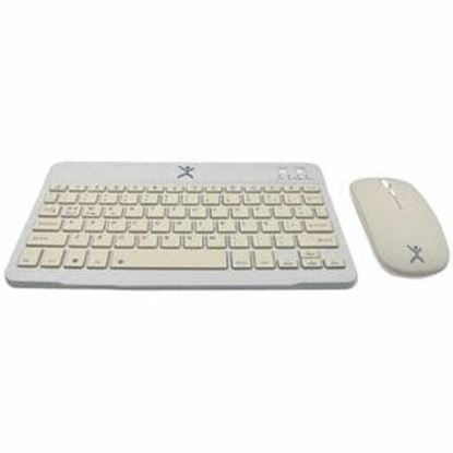 Imagen de PERFECT CHOICE - KIT TECLADO MOUSE COMPACTO BL UETOOTH 2 EN 1 GENOVA GRIS