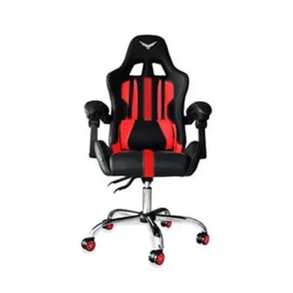 Imagen de NACEB - SILLA GAMER NINJA BLADE ROJA BA SE METALICA SOPORTE LUMBAR SOPORT