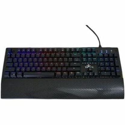 Imagen de QIAN - TECLADO GAMING YEYIAN FLARE S2000 MECANIC SWITCH ROJO RGB